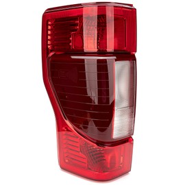 MiKaFex Left Driver Side Rear Tail Light Assembly Compatible with 2020 2021 2022 Ford F250 F350 Super Duty Rear Taillight Tail Lamp Halogen Brake Lamp(NO- LED)(w Blind Spot)