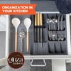 Ginza Maison Expandable Silverware Drawer Organizer - Utensil Tray for
