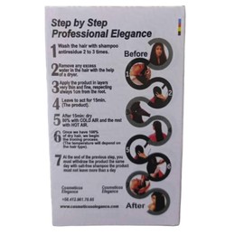 Elegance Professional Gold Hair Surgery . ideal for rebuilding extremely dry, discolored, porous and chemically fragile hair. (120ml o 4fl oz)