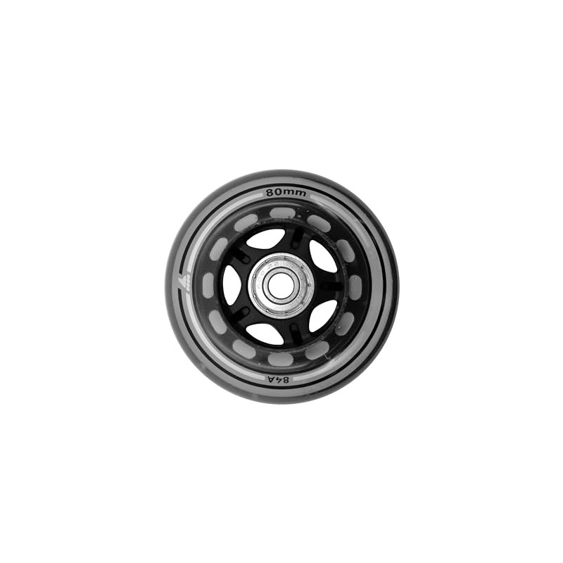 Rollerblade Unisex - Adult 80 mm/SG7 Wheel/Bearing XT (8 Pieces)
