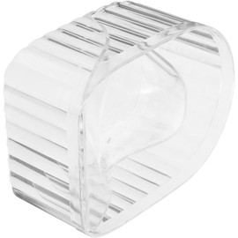 Recipiente para Remojo de Uñas Transparente Cuenco de Manicura para Suavizar Piel Muerta y Quitar Esmalte Uso en Salón y DIY