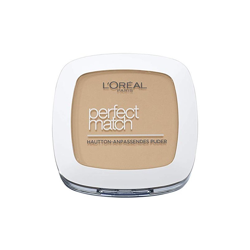 L’Oréal Paris Perfect Match Compact Powder, No. 4 Golden Beige,