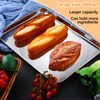 6 Pcs Baking Sheet Set Stainless Steel Cookie Sheet 18