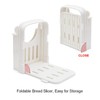 Bread Slicer, Foldable Bread Slicing Guide Cutter, Multifunctional Adjustable Thicknesses