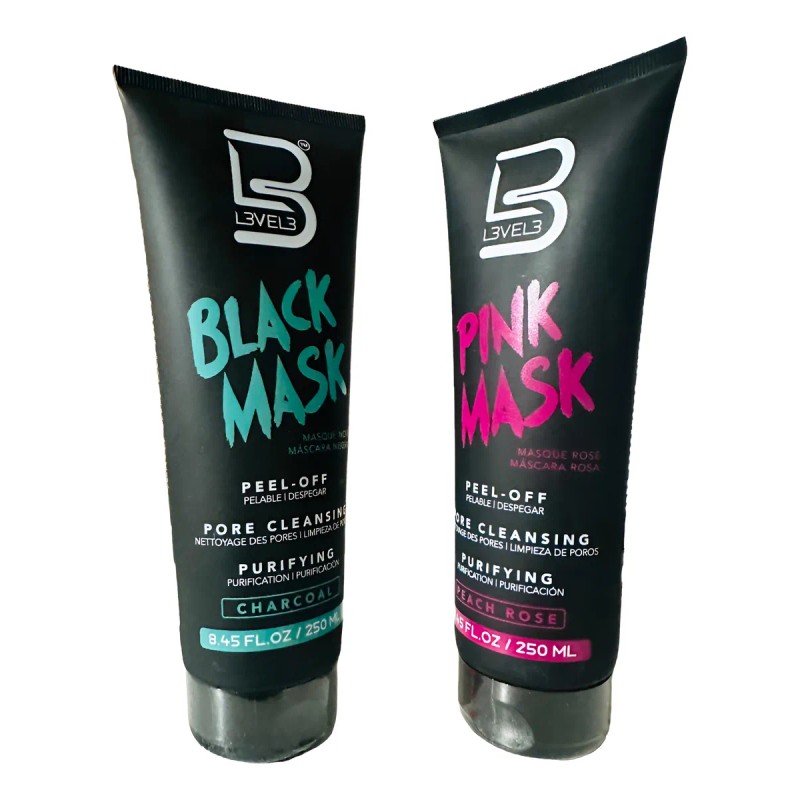 Mascarilla Level Facial Black Carbon