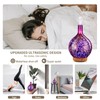 Porseme Rose Gold Essential Oil Diffuser 3D Glass Aromatherapy Ultrasonic