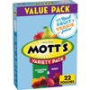 Mott's Fruit Flavored Snacks,Gluten Free Snack, Variety Value Pack, 22