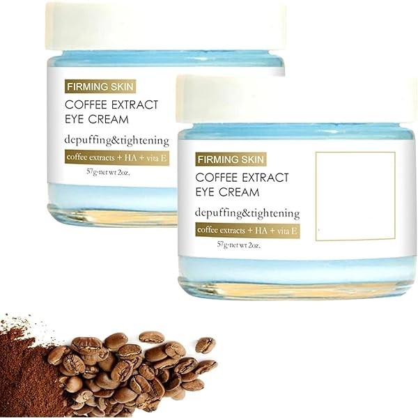 Caffeine Eye Cream for Dark Circles, Puffiness & Puffy Bags
