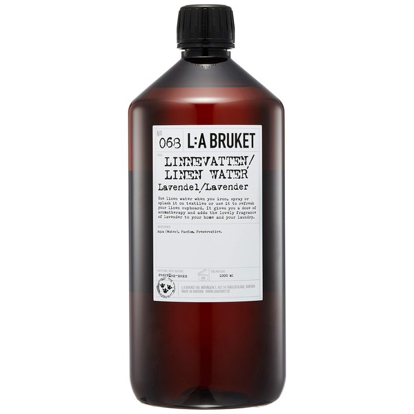 L:a Bruket No.68 Linen Water Lavender 1000 ml