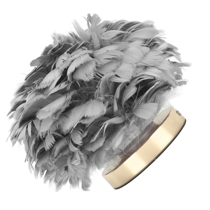 Feather Table Lamp Stepless Dimming USB Charging Touch Control LED