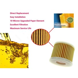 Fuel Filter Element Fits for Yamaha Honda Outboard Fuel Filter Water Separator 90794-46871-00, 90794-46913-00, 90794-46911-00, 90794-46868-00