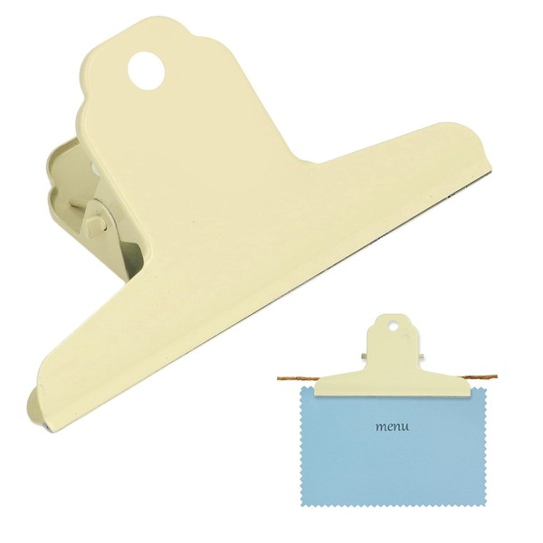 Bull Paper Clips, 4in Metal Bull Clips Large Binder File