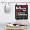 E-far Spoon Rest for Stove Top, 2-Piece Stainless Steel Spoon