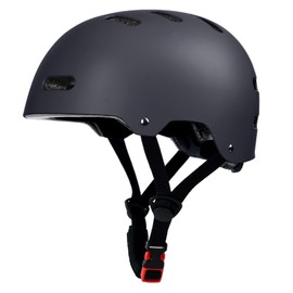 Bike Skateboard Helmet for Toddler Kids Youth Adults, Adjustable Certified Boys Girls Women Men Helmets for Safety & Comfort, Easy-Adjust Dial, Multi-Sport for Bicycle Skateboard Roller Skate Scooter