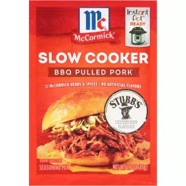 McCormick Slow Cookers BBQ Pulled Pork Seasoning Mix, 1.6 oz