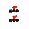 Shut-off Valve Ball Valve PP Connector for Drip Hose PN6