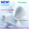 Coloplast (2) Small ENEMA PLUGS Coloplast Peristeen Fecal Incontinence Foam