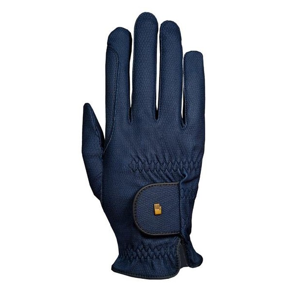 Roeckl Roeck unisex grip riding gloves in navy and in