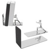 Metal Bookends Kung Fu Man Design Rustproof High Stability Book