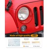 Hoolcar Headlight Bezels Headlight Cover Trim & Front Turn Signal
