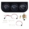 3 in 1 Car Triple Gauge Kit Multifunctional Mechanical Voltmeter