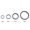 TUNUKE Ti Titanium Ring, Keychain, Key Ring, Key Hook, Carabiner,