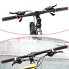 HAPPOW 2Pcs Bike Handlebar Grips,Non-Slip Rubber MTB Grips with Aluminum