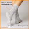 10 Pairs Women's Socks Multicoloured Stripes Dots Hearts Maritime Cotton,