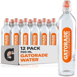 Gatorade - Agua, 700 ml con tapa deportiva (paquete de 12) - 700 ml - Top Quality