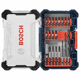 Bosch DDMSD20 20 pc. Driven Impact Screwdriving and Drilling Custom Case Set