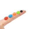 BLEWAY Bump Dots for Visually Impaired 280 Pcs Combo Pack(Orange&Red&Blue&White&Black&Green)