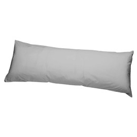 Maple&Stone Satin Pillowcase for Hair and Skin, Pillow Cases with Envelope Closure, 1 Pack Soft Pillow Cover Light Grey, Body 20"x54"