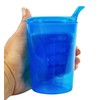 Medi-Inn+ Sippy Cup Drinking Cup 250 ml (Colour: Blue, Opening: