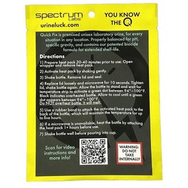 2-Pack Quick Fix Plus Synthetic Urine Kit – Laboratory Grade Formula for Educational, Scientific, and Research Use Only
