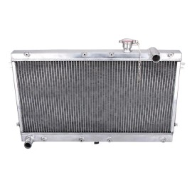 GAM Parts Aluminum Radiator For Mazda MX-5 Miata 1.6 1.8L 1990-98 Performance Coolant Part