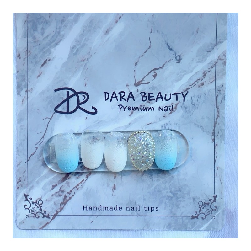 Dara Beauty August Art of the MonthGradient Pixie Nail❣ -