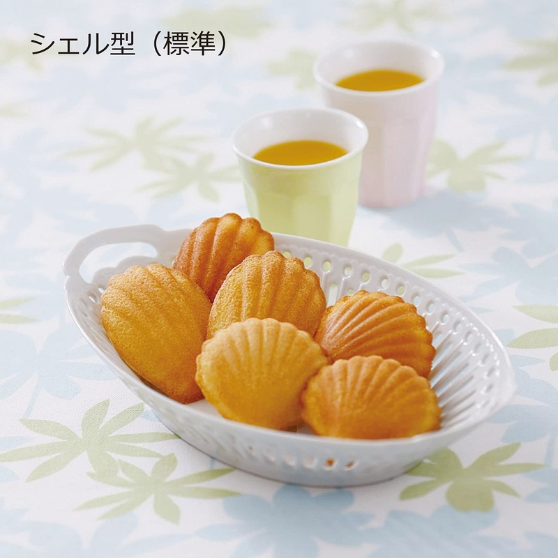 Fuji Hollow Bakeware Madeleine Shell 6P 57295