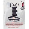Car Fire Extinguisher Bracket：Adjustable Extinguisher Mount Strap for ​​2.5-3.3lb Extinguisher​​