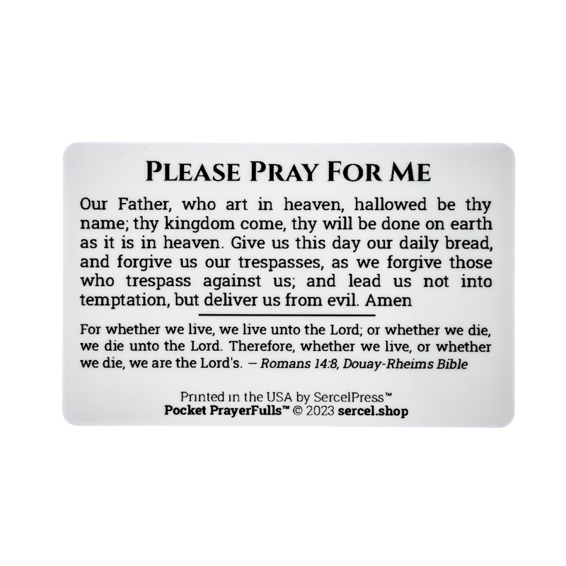 I Am a Catholic, In Case of Emergency Please Call