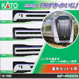 KATO 10-1834 N Gauge E353 Series Azusa and Kaiji 4-Car Basic Set