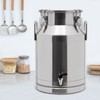 LUNUMAOS Milk Can, Water Bucket with Locking & faucet Sealed