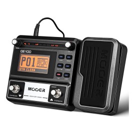 Pedal de efecto Mooer GE MooE100 Multi Efeitos GE100 negro