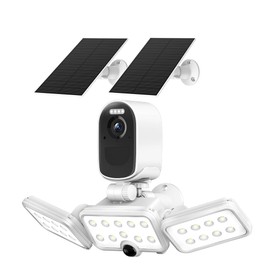 Solar Powered Camera with Light