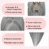 EROADE Hair Toppers for Women Real Human Hair, 3D Human