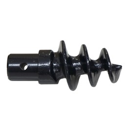 Bolt-on Spiral Point Auger Pilot Tip for heavy-duty augers