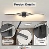 Joossnwell Bathroom Light Fixture Over Mirror 39.37 Inch Vanity Lights