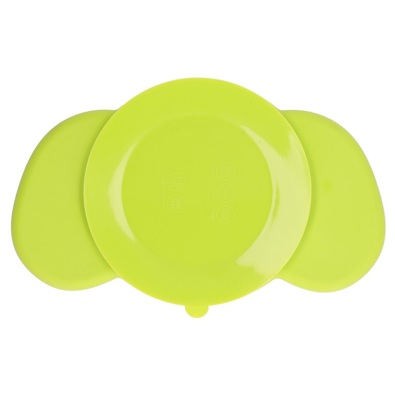 Kids Divided Plates Safe Silicone Foldable Prevent Slipping Toddler Suction