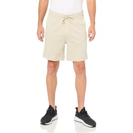 BOSS Men's Tonal Logo Soft French Terry Shorts, Stone Beige, Small