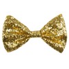 Boland - Glitter bow tie, size approx. 13 cm, elastic