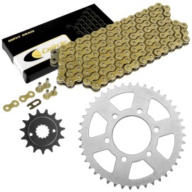 Kawasaki Drive Chain & Sprockets Kit for Kawasaki ZX-6R ZX-6Rr Ninja  2005 2006